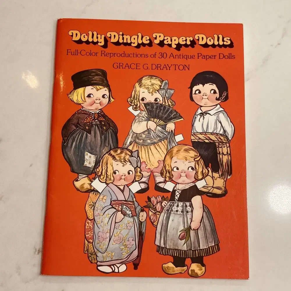 Dolly Dingle Uncut Paper Dolls Book Grace G. Drayton Brand New Condtion Uncut